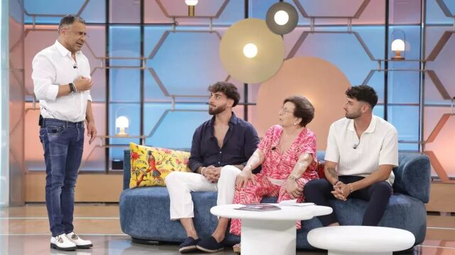 Jorge Javier Vázquez en el plató de 'El diario de Jorge'