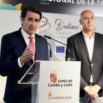 Suárez-Quiñones y José Antonio Díez presentan la 56 Semana de la Trucha de León