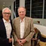 Eduardo Constantini y, a la derecha, Ricardo Esteves