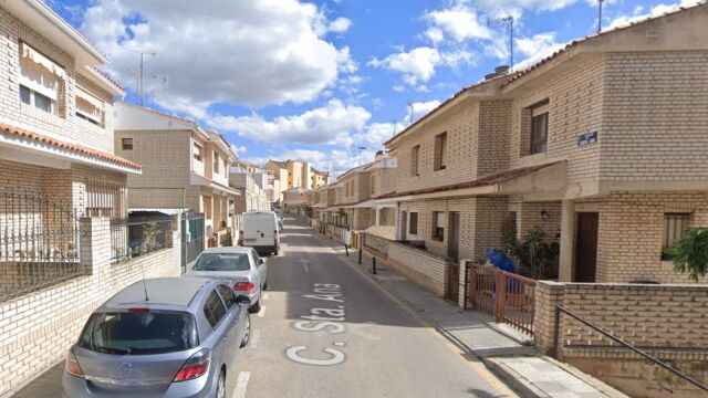 Calle Santa Ana de la ciudad de Cuenca