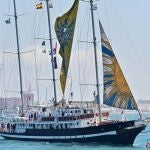El 'Capitán Miranda', buque escuela de Uruguay, recalará en Cádiz este lunes con jornada de puertas abiertas