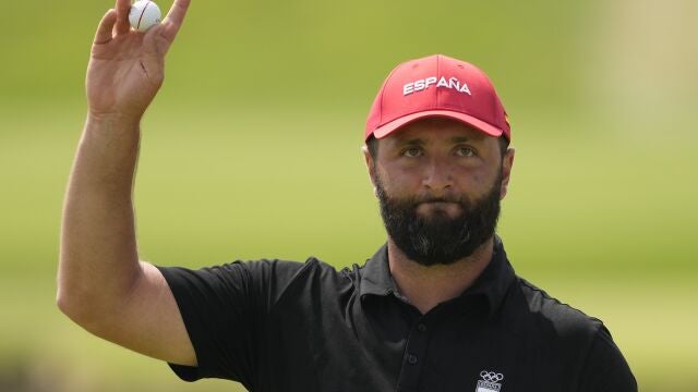 Jon Rahm, durante su segundo recorrido en Le Golf National