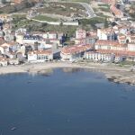 Playa de la Concha y Compostela (Vilagarcía de Arousa). 