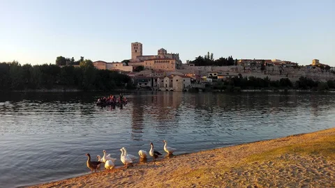 Aguas del Duero a su paso por Zamora