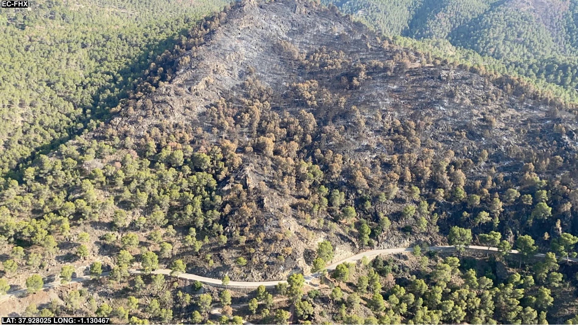 Extinguido el incendio de El Valle