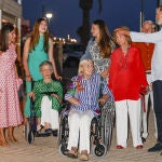 La Familia Real al completo se deja ver (al fin) en Mallorca