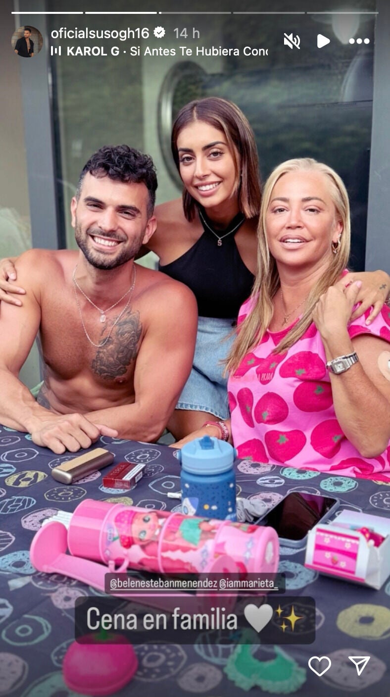 Suso, Marieta y Belén Esteban