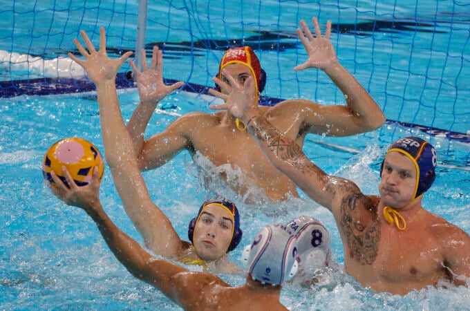 Waterpolo masculino: Francia - España