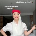 Esta es la realidad de una azafata española viviendo en Dubái y trabajando para Emirates: "No me veo en un futuro en España"