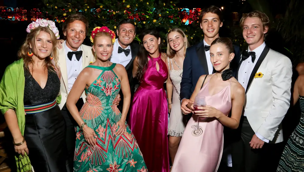 Algunos de los invitados en el afterparty de la gala de Starlite Occident