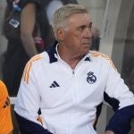 Carlo Ancelotti, durante la gira de pretemporada del Real Madrid