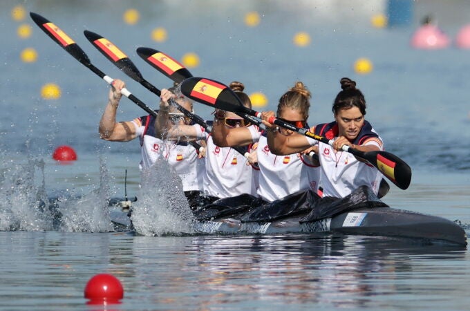 Piragüismo: K-4 500m femeninos