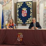 Mar Sancho y Juan Carlos Prieto presentan la nueva línea de ayudas