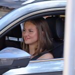 La princesa Leonor, toda una experta al volante en sus vacaciones en Palma