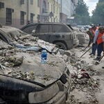 Ataque con misiles rusos contra la ciudad ucraniana de Járkiv