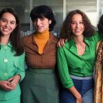 Paula Usero, Almudena Pascual, Irene Escola y Elisabet Casanovas, protagonistas de "Las Abogadas"