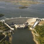 Embalse de Alqueva, en Portugal