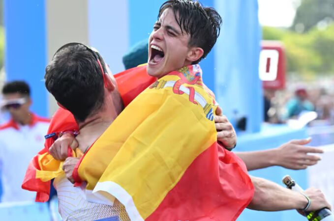 Este es el dinero que llevan María Pérez y Álvaro Martín por su oro en marcha