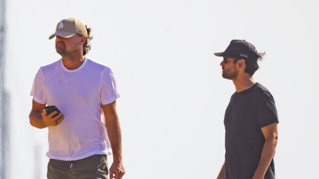 Leonardo DiCaprio y Tobey Maguire en Ibiza