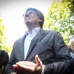 El presidente del Parlament, Josep Rull (Junts), quiere acompañar a Puigdemont hasta el hemiciclo