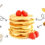 Tortitas saludables con fruta