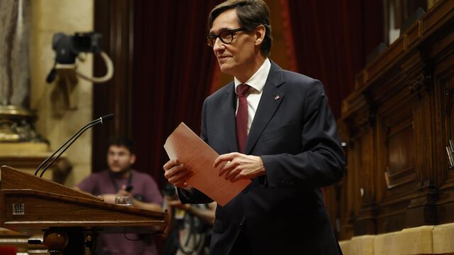 VÍDEO: Salvador Illa, investido presidente de la Generalitat con los votos de PSC, ERC y En Comú