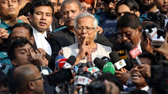 Bangladesh.- Yunus reclama el fin de la violencia antes de tomar posesión al frente del gobierno interino en Bangladesh