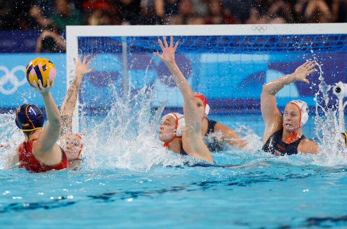 Waterpolo femenino: semifinal Paises Bajos - España