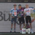 Kuss gana la ronda burgalesa y avisa a sus rivales en la Vuelta