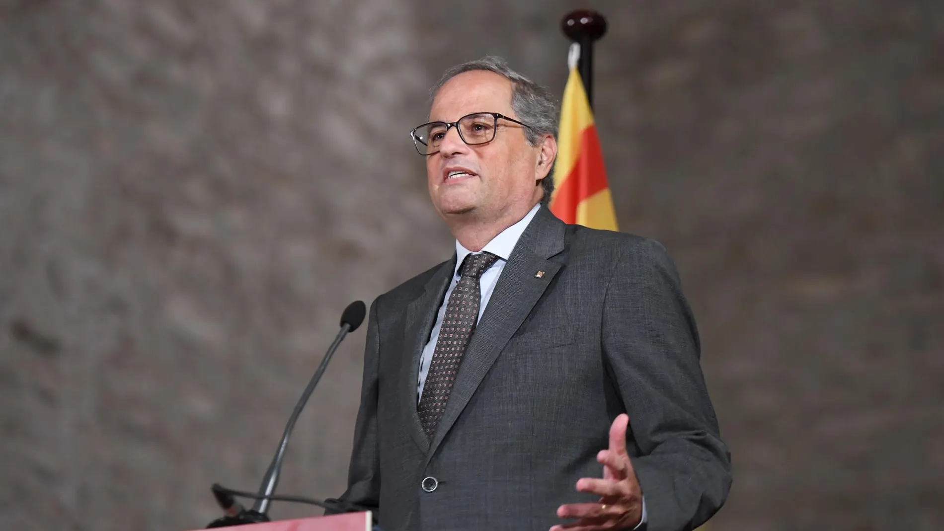 Quim Torra replica al jefe de los Mossos reivindicando el "honor" de los agentes que ayudaron a Puigdemont