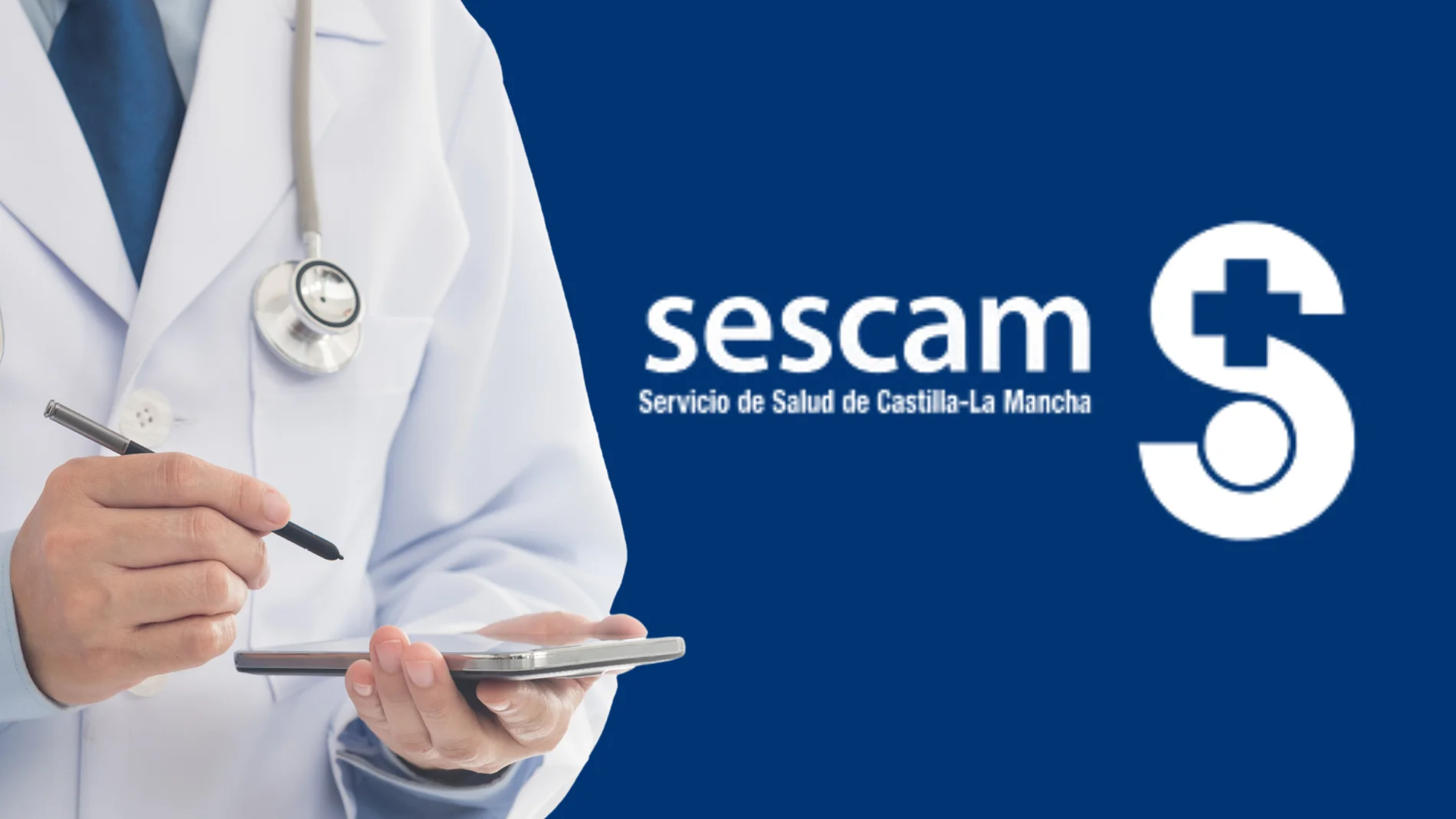 Imagen de archivo de un médico del Servicio de Salud de Castilla-La Mancha (SESCAM)