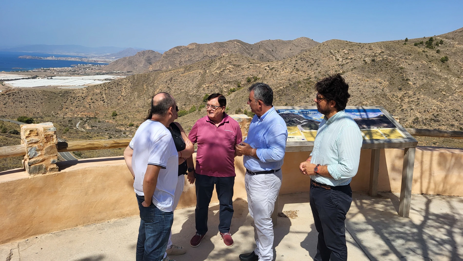 Presentación del proyecto Refugios Climáticos en la Región de Murcia en el espacio protegido de La Sierra de La Muela-Cabo Tiñoso y Roldán CARM 09/08/2024