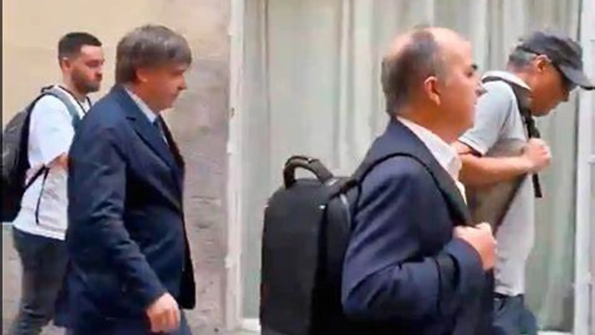 Carles Puigdemont y Jordi Turull