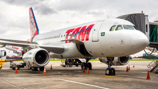 Imagen de archivo de un avión de Brasil