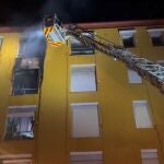 Incendio en Ciudad Lineal, Madrid