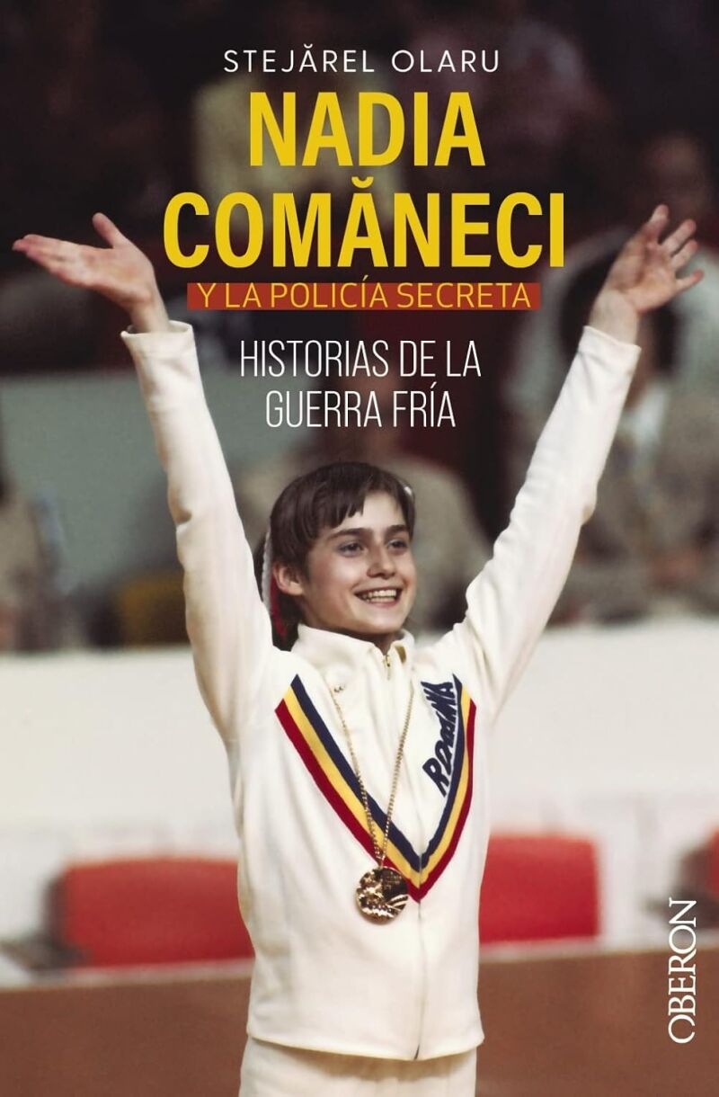 Portada del libro «Nadia Comaneci y la policía secreta»