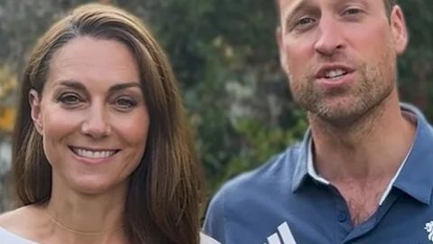 Kate Middleton y el príncipe Guillermo felicitan a los deportistas ingleses tras su paso por los Juegos Olímpicos de París 2024