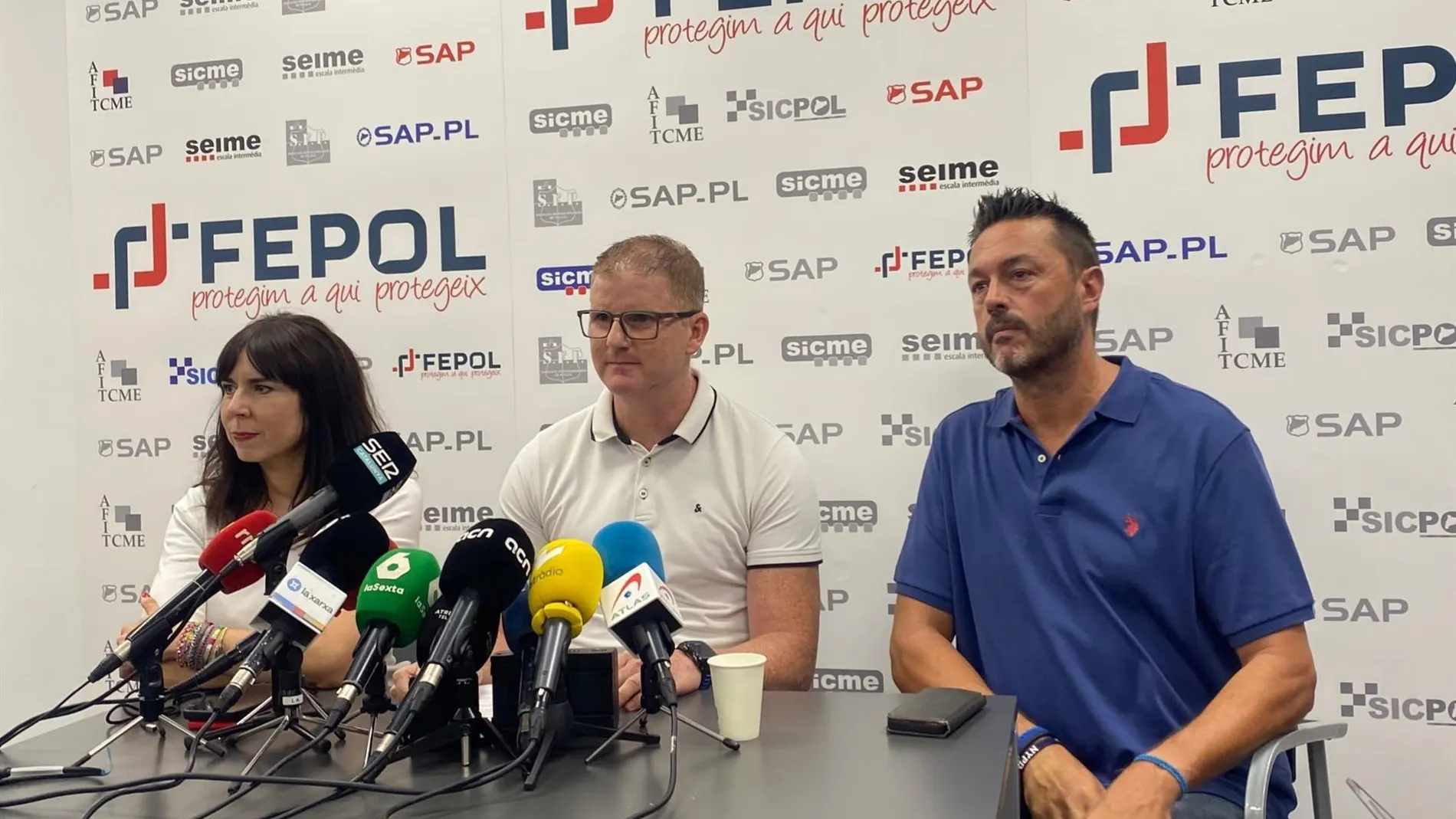 Rueda de prensa de SAP-Fepol