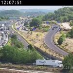 Más de 20 kilómetros de colas en la AP-7 tras un accidente múltiple en Subirats (Barcelona)