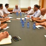 Reunión de trabajo entre la Junta y las diputaciones provinciales