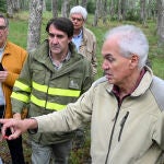 Suárez-Quiñones visita el Monte Hijedo en Burgos