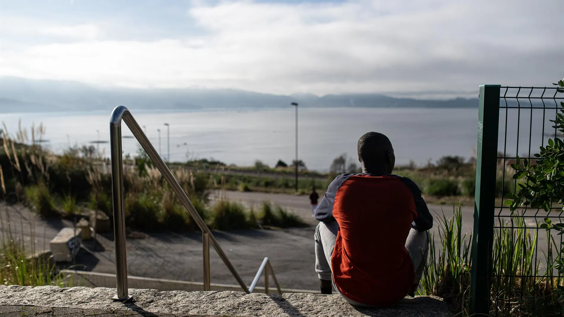 Un menor migrante