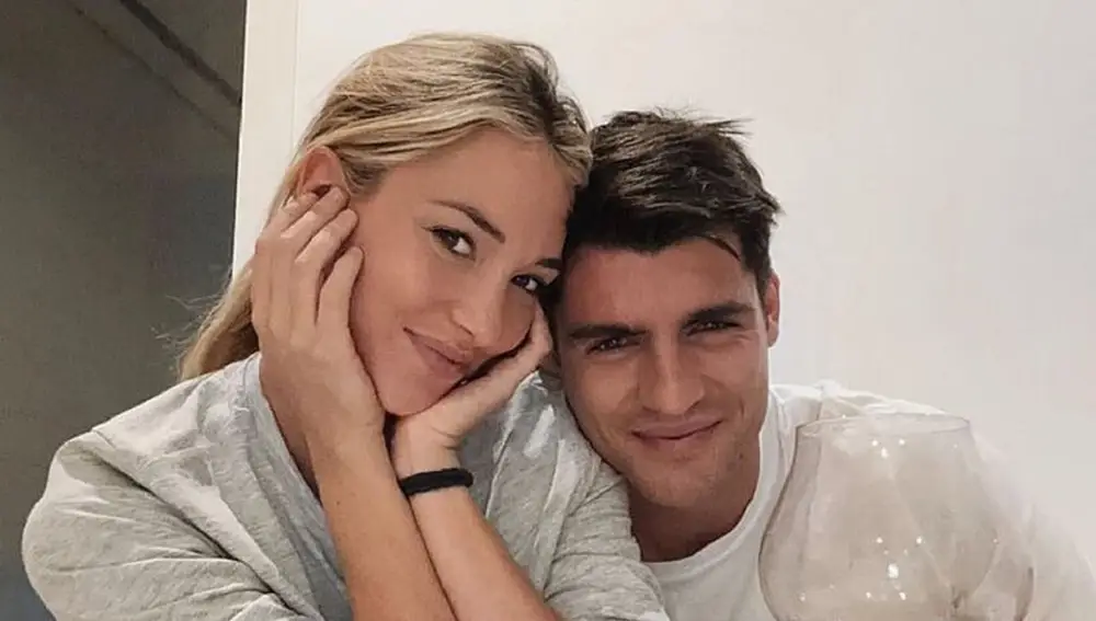 Alice Campello y Álvaro Morata