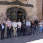 Minuto de silencio en la Diputación de Valladolid