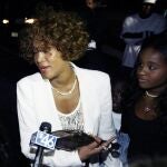 Whitney Houston arrives at the premier of Bravo's new show June 27, 2005 in Atlanta, Georgia. 