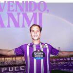 Fútbol.- Real Valladolid y Real Madrid cierran el traspaso del delantero Juanmi Latasa