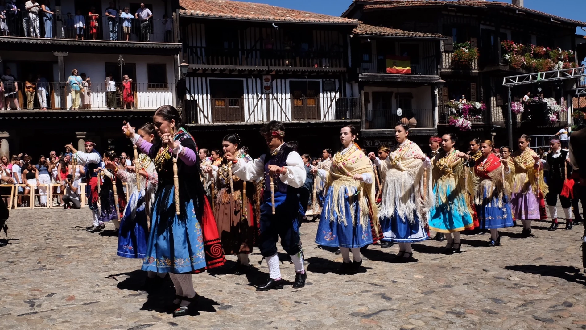 Actos festivos en La Alberca