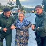 Rescate por el temporal en Menorca