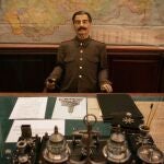 A picture taken 22 January 2007 shows the lifesize wax statue of Soviet dictator Joseph Stalin at the Stalin's museum, best known as Stalin's Villa, in southern Russia's Black Sea resort of Sochi.