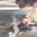 Las primeras imágenes de la invasión ucraniana en la región rusa del Kursk